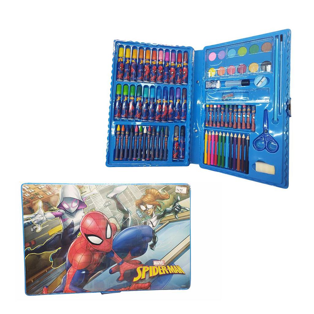 Maletiña Spiderman 99 pcs