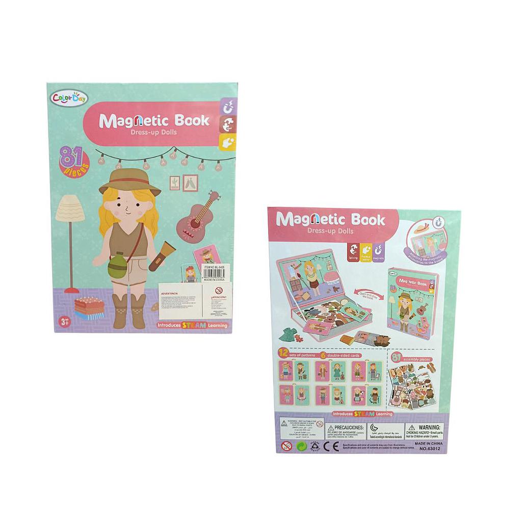 Caja Magnética Vistiendo La Muñeca