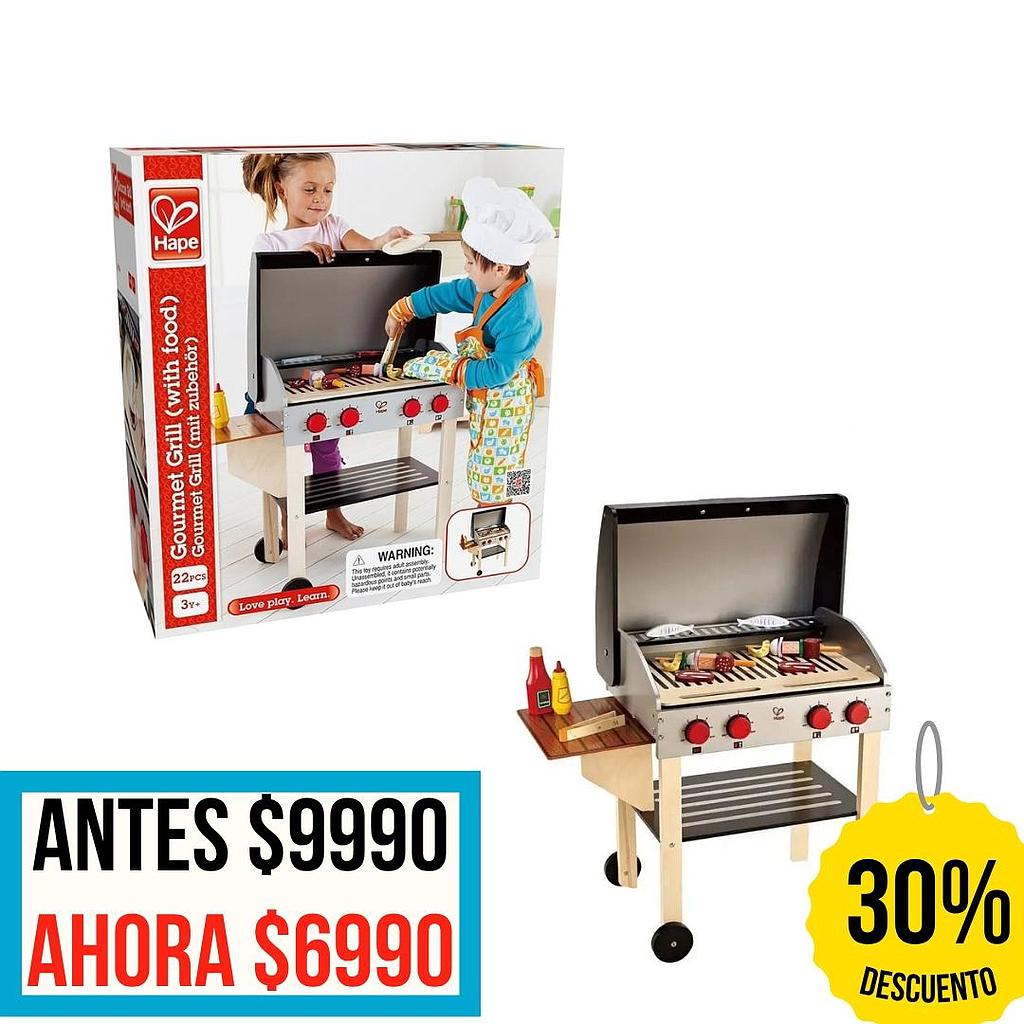 Parrilla Gourmet con Comida