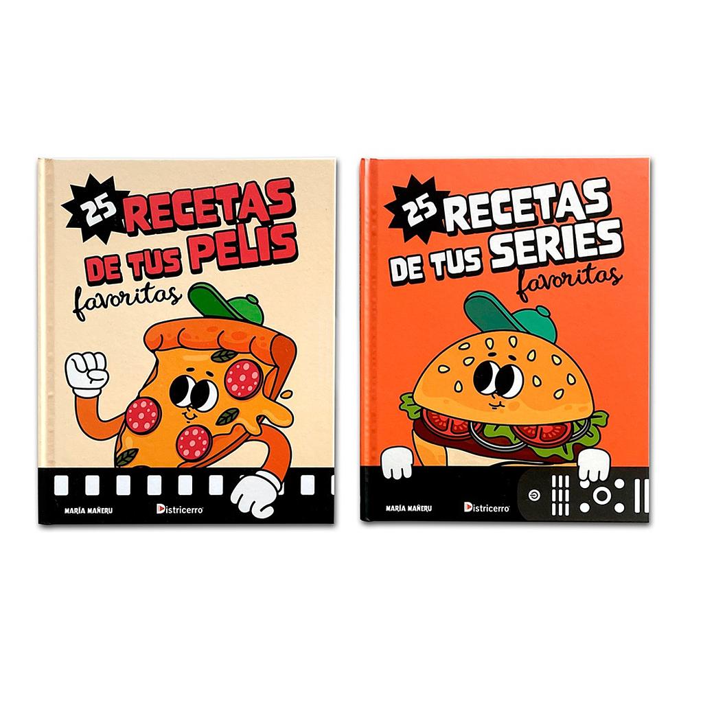Libro 25 Recetas de tus Pelis favoritas