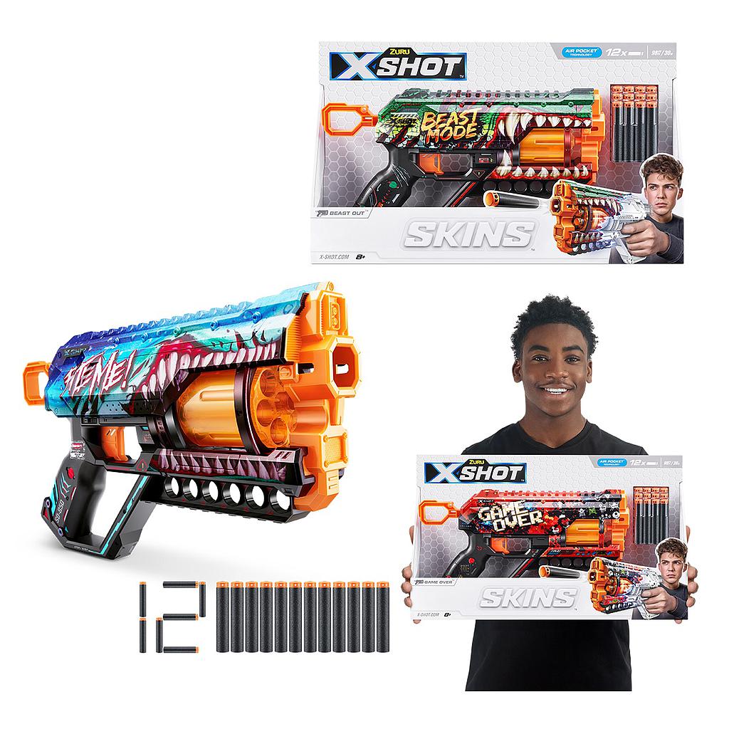 X Shot Skins Griefer x 12