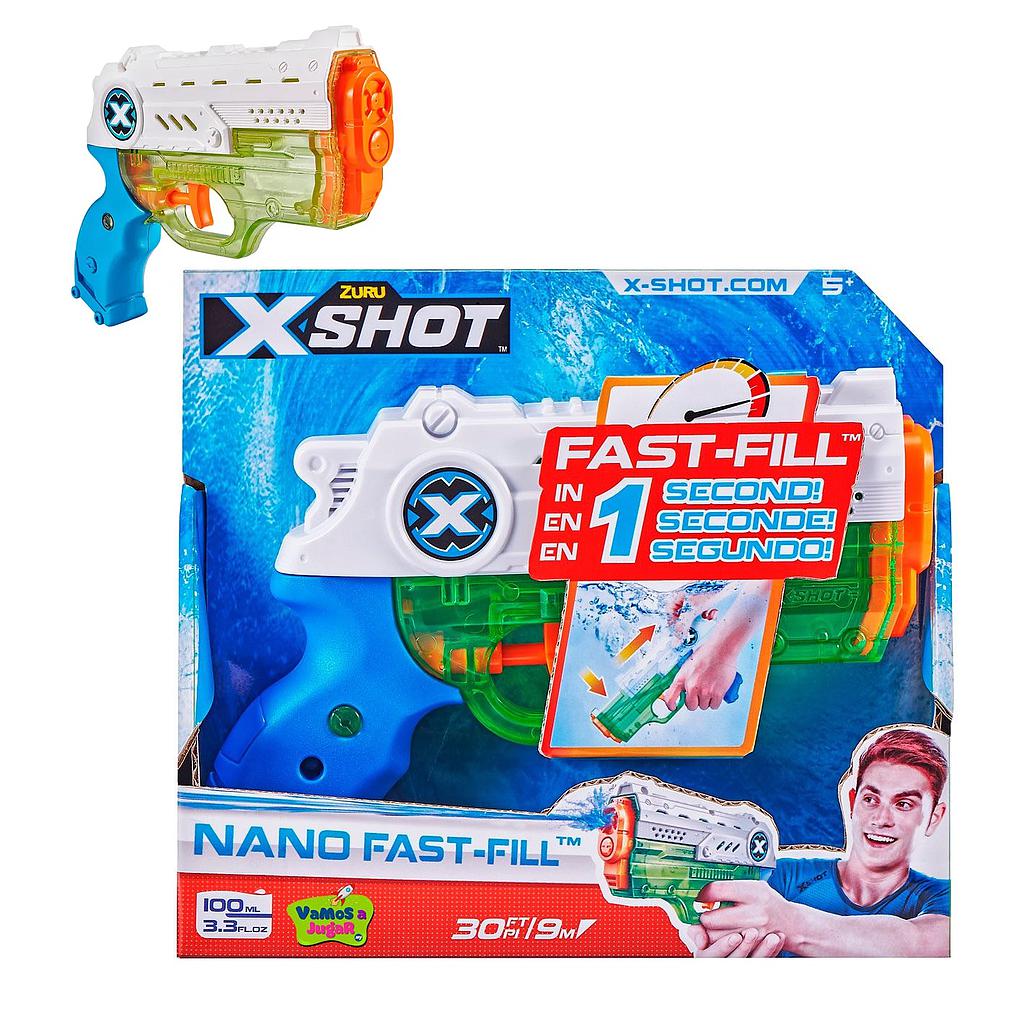 X Shot Nano Fast - Fill Lanza Agua