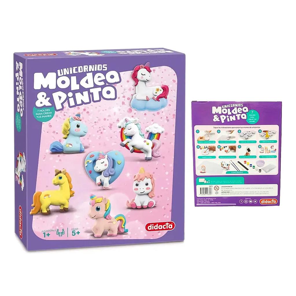 Moldea y Pinta Unicornios