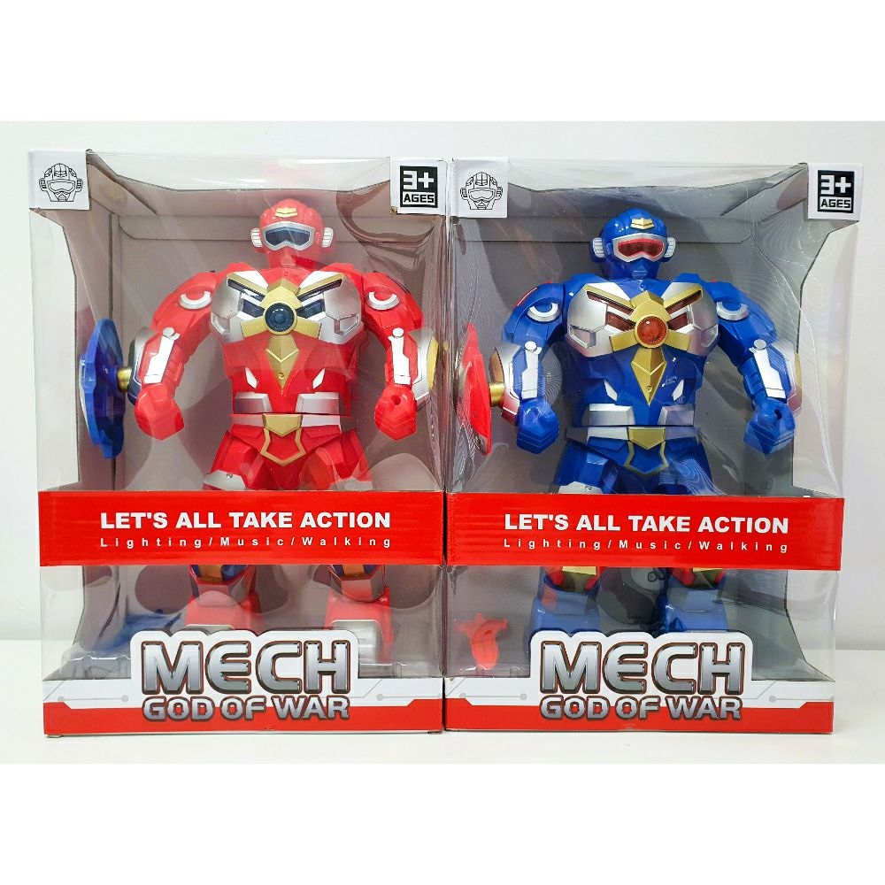 Robot con Armas a pila