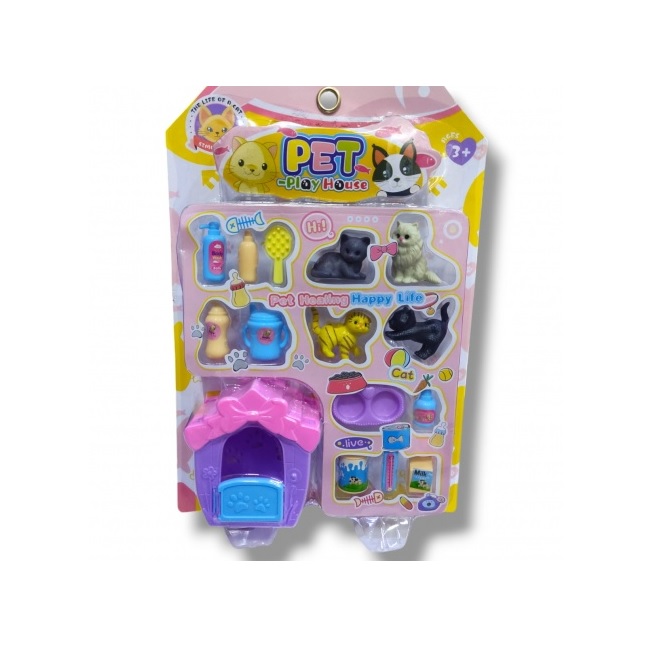 Casa con Animales y Accesorios