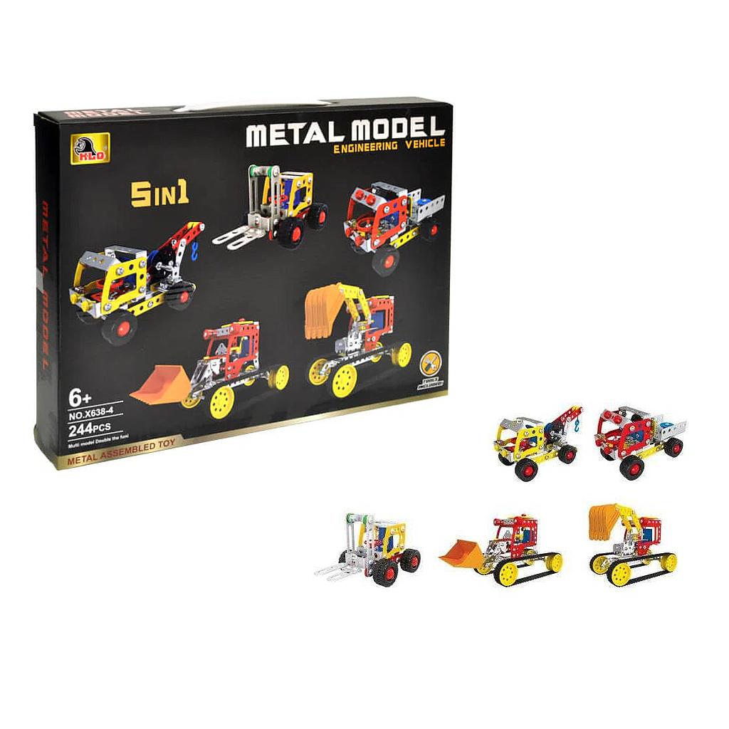 Mecano Vehículos Construcción 5 en 1