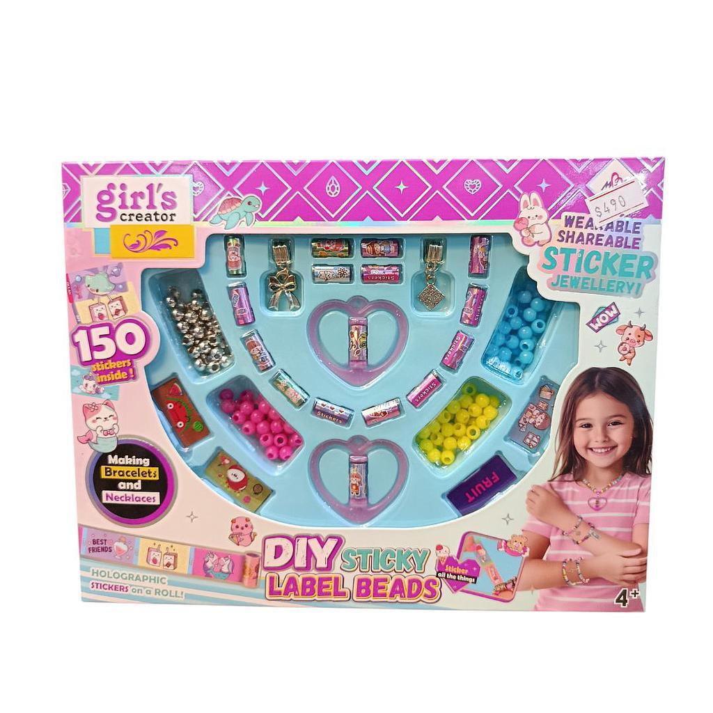 Set Cuentas con Stickers