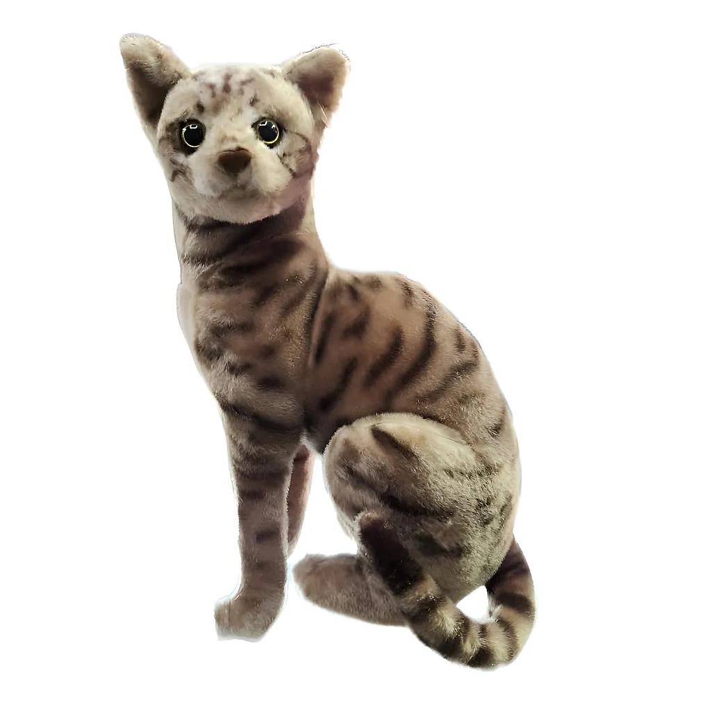 Peluche Gato Atigrado Sentado