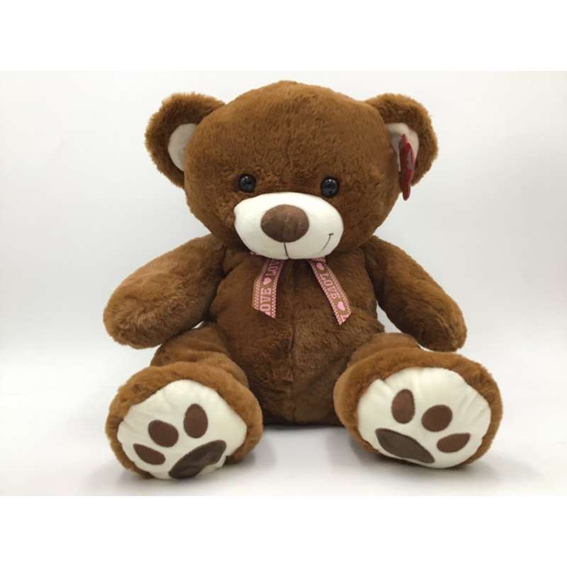 Oso con Huellas y moña de 1 metro