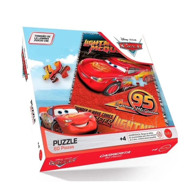 Puzzle Cars 60 Piezas