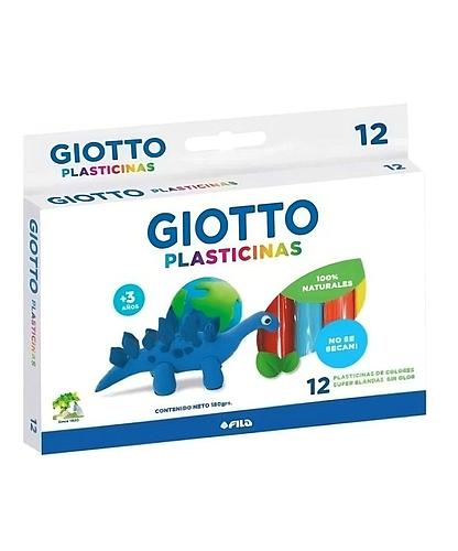 Plasticina Giotto Natural x 12