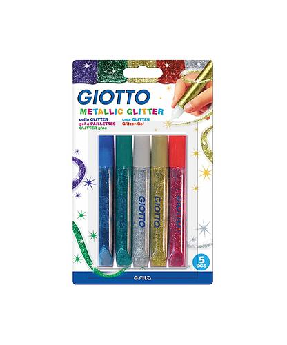 Cola Glitter Giotto x 5