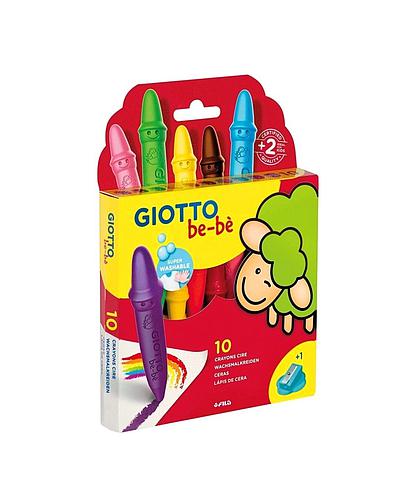 Giotto Bebé crayones de cera x 10