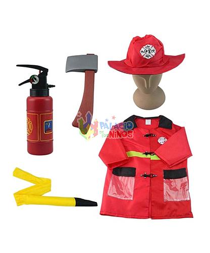 Disfraz Bombero c/ accesorios