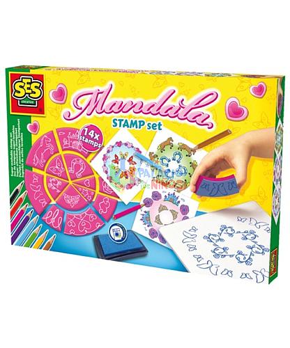 Set Sellos Mandala Lavables