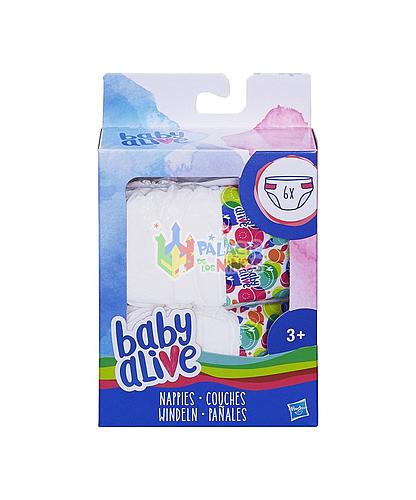 Pañales x 6 Baby Alive