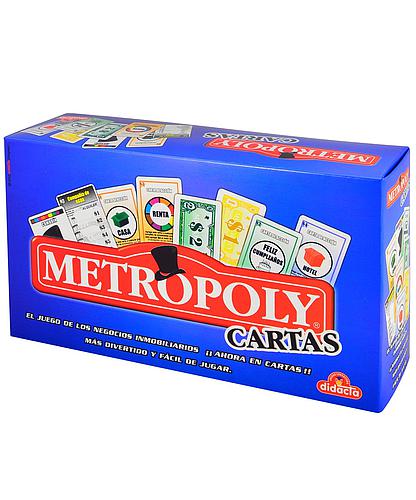 Juego Metropoly Cartas
