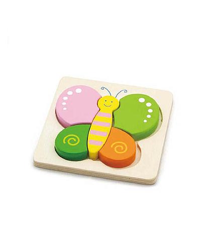 Puzzle Bloques Mariposa