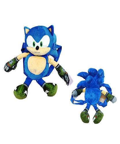 Mochila Peluche Sonic