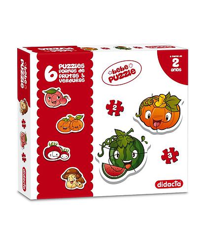 Puzzles Formas Frutas /Verduras