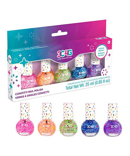 Set Esmaltes Confeti x 5