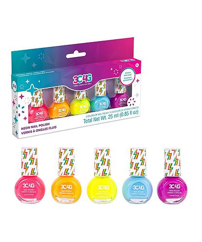 Set Esmaltes Neón x 5