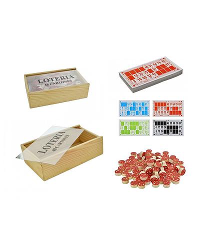 Lotería 48 Cartones en caja