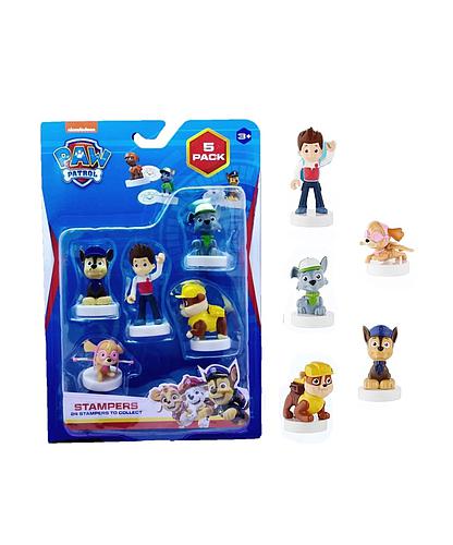 Paw Patrol Set Sellos x 5