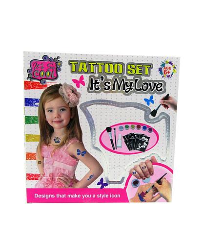 Set Tattoo con Glitter
