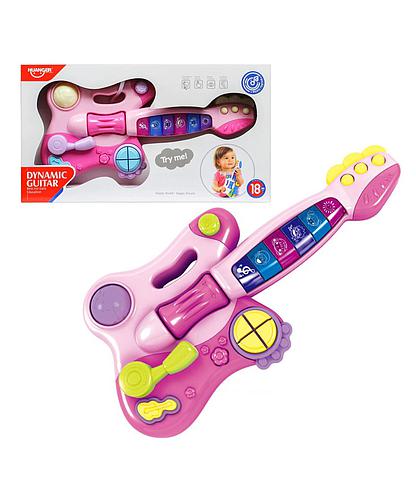 Guitarra Multifunción Rosa