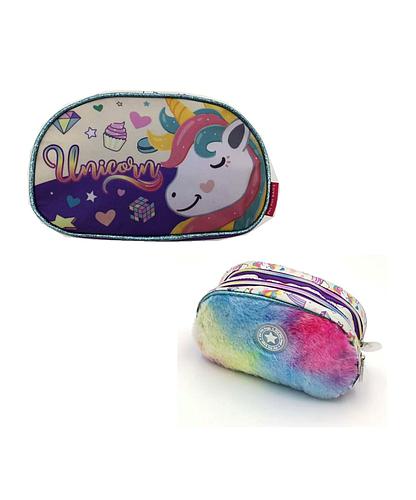 Cartuchera Unicornio Reversible