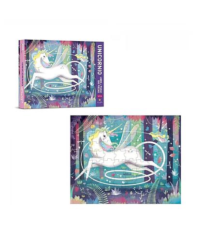 Libro/ Puzzle Unicornio