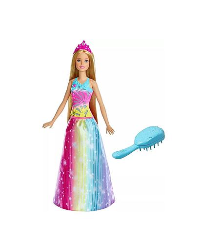 Barbie Princesa Peina y Brilla