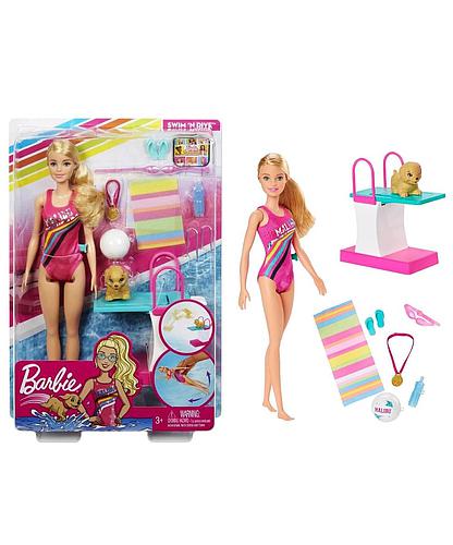 Barbie Malibu c/trampolìn