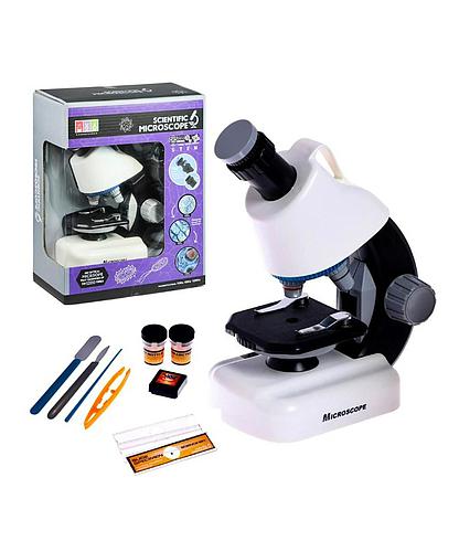 Microscopio Científico Blanco