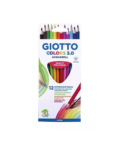 Colores Giotto Acquarell 3.0 x 12
