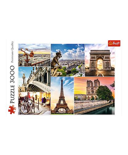 Puzzle Collage Magia de Paris 3000 piezas