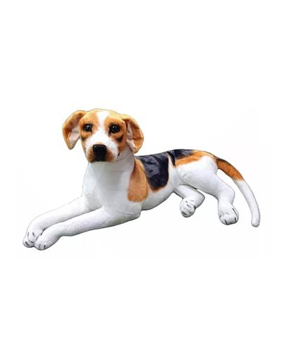 Perro Beagle Echado