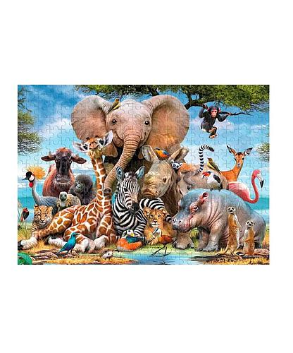 Puzzle Animales de Selva 1000 pcs