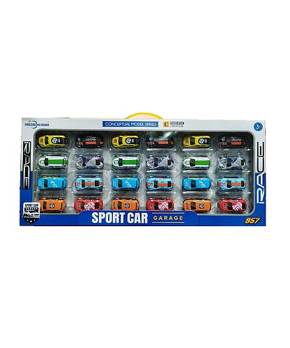 Caja Autitos Pull Back X 24