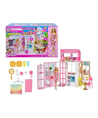 Barbie Casa Amueblada con Muñeca