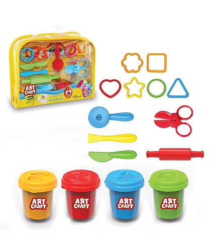Masas con Moldes en Estuche Art Craft