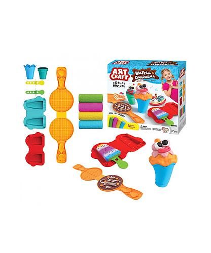 Set Masas Waffles y Helados Art Craft