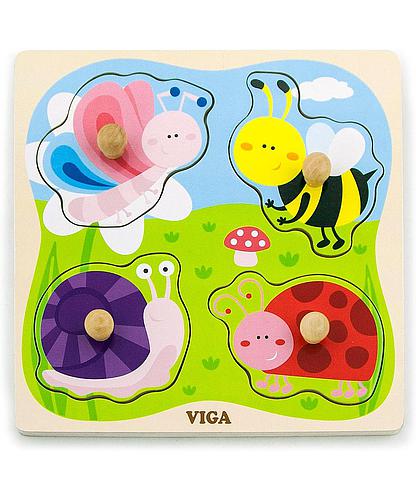 Puzzle Plano Insectos Viga