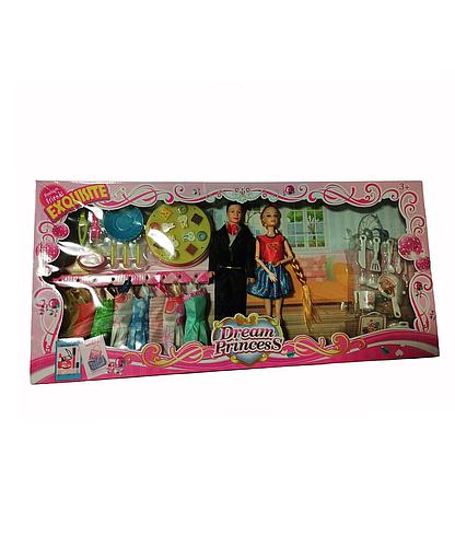 Pareja con Vestimenta y Accesorios