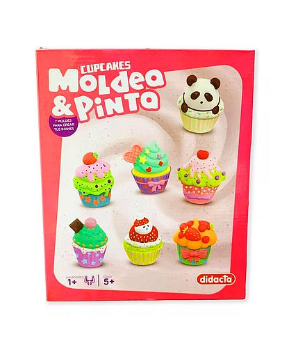 Moldea y Pinta Cupcake