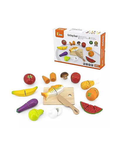 Set Cortar Alimentos con Tabla
