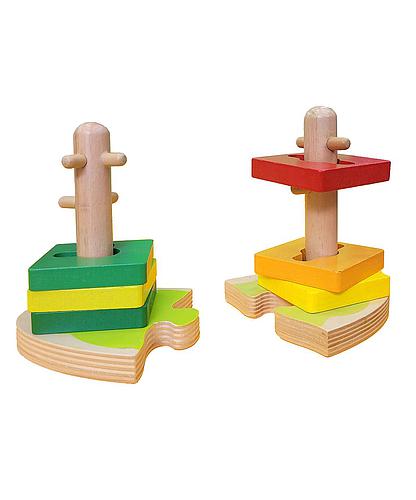 Bloques Geométricos Madera