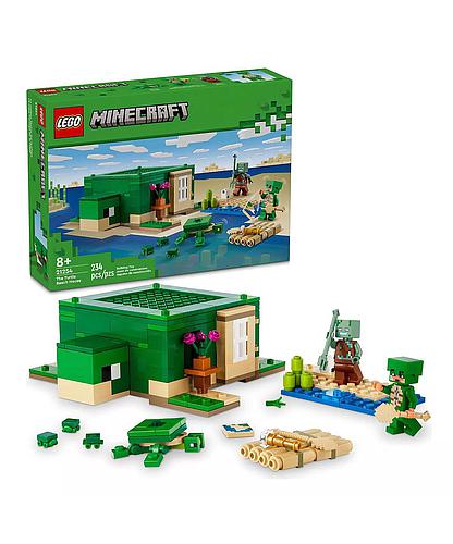 Lego Minecraft La Casa Tortuga de Playa