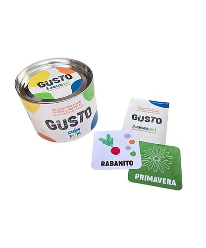 Juego Gusto Frutas y Verduras